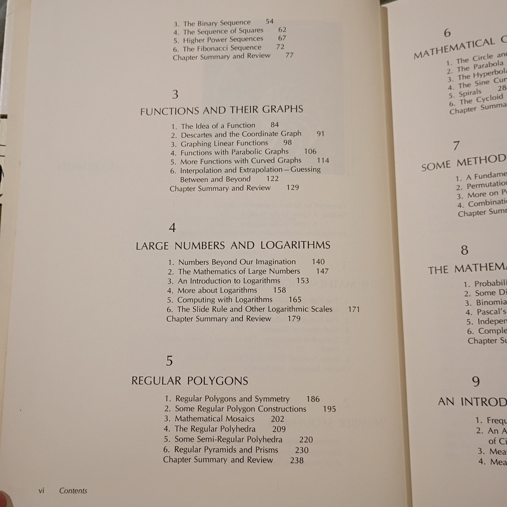 Mathematics: A Human Endeavor by Harold R Jacobs (hardcover, 1970) EUC VTG - Picture 7 of 9
